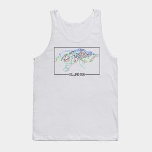 Killington Trail Rating Map Tank Top